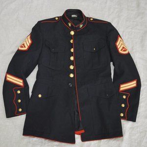 US Marine Corps USMA DSCP Lance Corporal Black Uniform Jacket Men's 43r